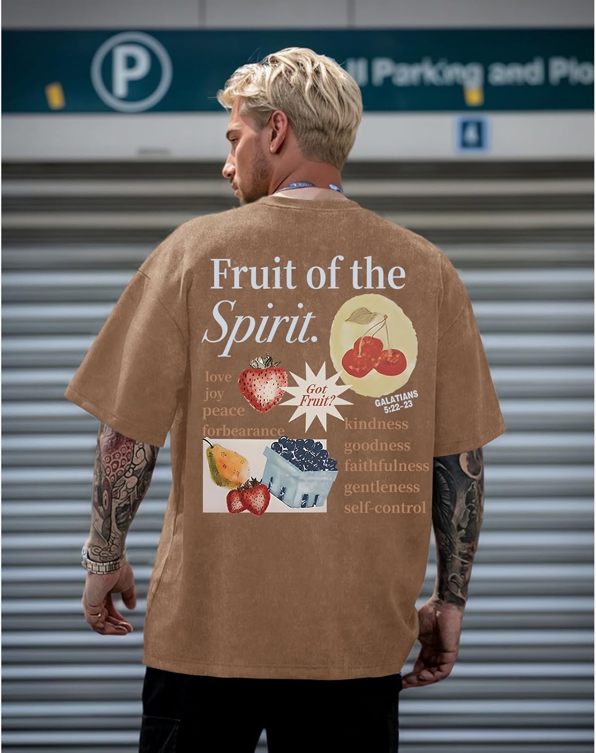 Spirit-Filled Graphic Tee for Men